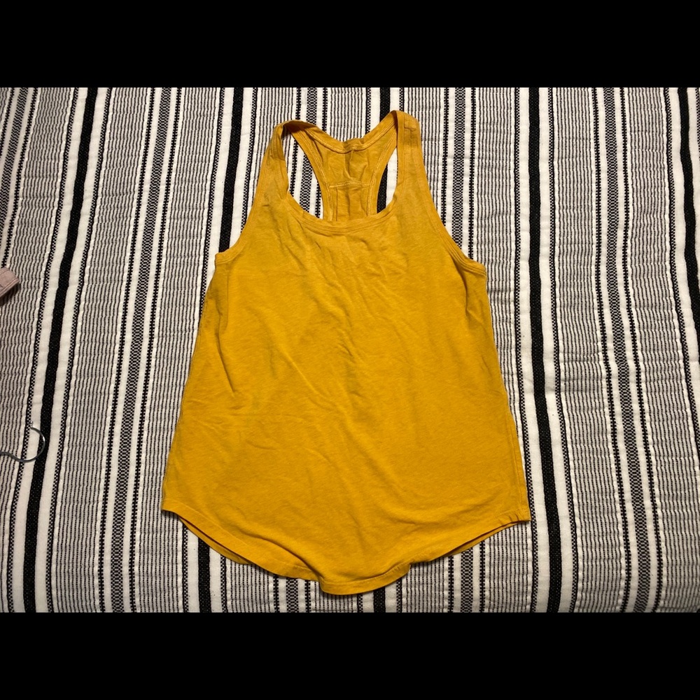 Mustard Love Tank Lululemon